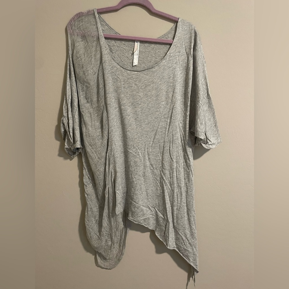 Free People Movement Flowy Gray Top, Size XS